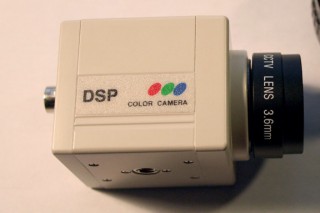 1/4インチCCD TV カメラ