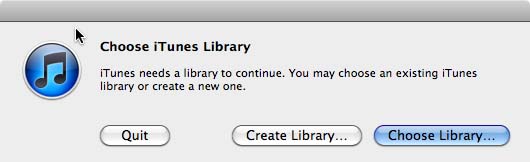 Change The iTunes Library Mac