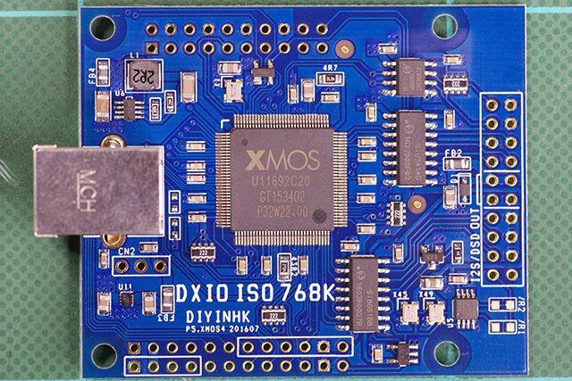 DXIO ISO 768K Front Side