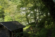 天人峡温泉登山口