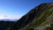 北岳と富士山