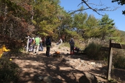 観音平からの登山道と合流