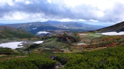 白雲岳避難小屋へ