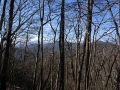 富士山が垣間見える