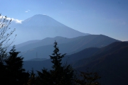 不老山南峰からの眺め