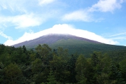 富士山を望む