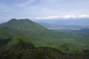 黒姫山と古池