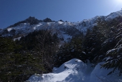 地蔵尾根へ 地蔵尾根へ