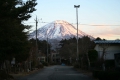夕暮れの富士山 夕暮れの富士山