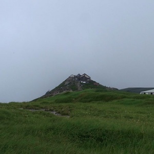 月山頂上付近全景