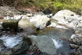 沢を徒渉