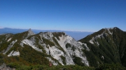 地蔵ヶ岳と観音岳