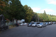登山口の駐車場