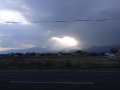 雲行きが妖しく                                                            