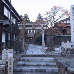 子供達と遊んだ神社