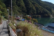 鴨沢の集落