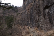頂上の山荘が見えてきた