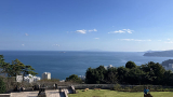 眼下に相模湾の絶景