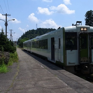 JR陸羽西線　古口駅