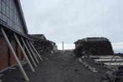 気温-5度の頂上