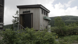 避難小屋のトイレ