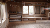 避難小屋の二階部分