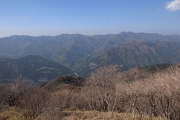東祖谷の山並み