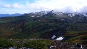 黒岳頂上から烏帽子岳
