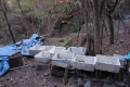 水ボトル置き場