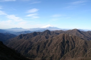 丹沢の山々