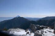 鳳凰三山と富士山