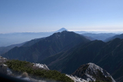 鳳凰三山と富士山