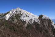 甲斐駒南側斜面