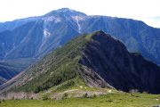 双児山と仙丈ヶ岳