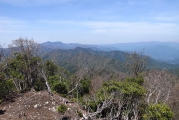 笠捨山の眺望