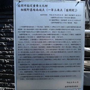 座間市の説明板
