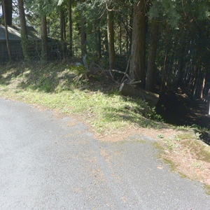 気付きにくい遍路道分岐点