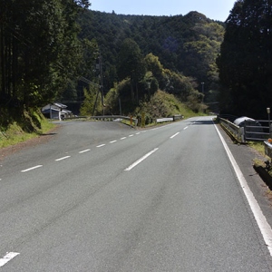地蔵ルートの分岐点へ