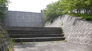 貯水池の堰堤