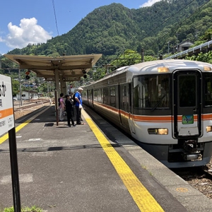 特急伊那路で豊橋へ