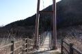 麓の釣り橋