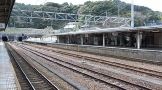 金谷駅のホーム