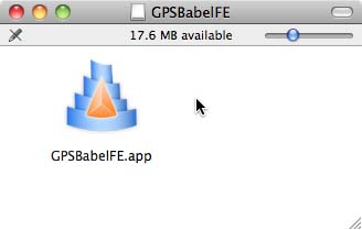 GPSBabel V1.4.2 for Mac OS X