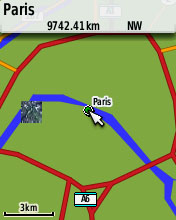 Zoom-up to Paris