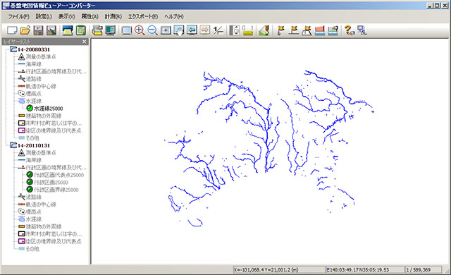 Kanagawa Water Map