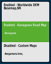 eTrex30 Map Selector