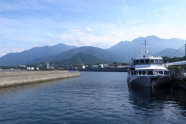 屋久島の山々