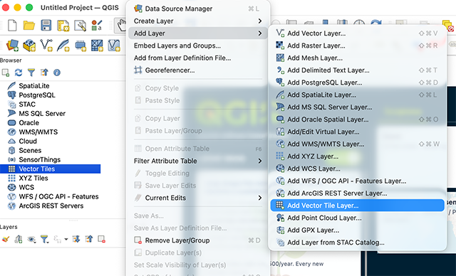 Adding A Vector Tile Layer