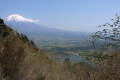 田貫湖と富士山