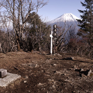 一等三角点　毛無山